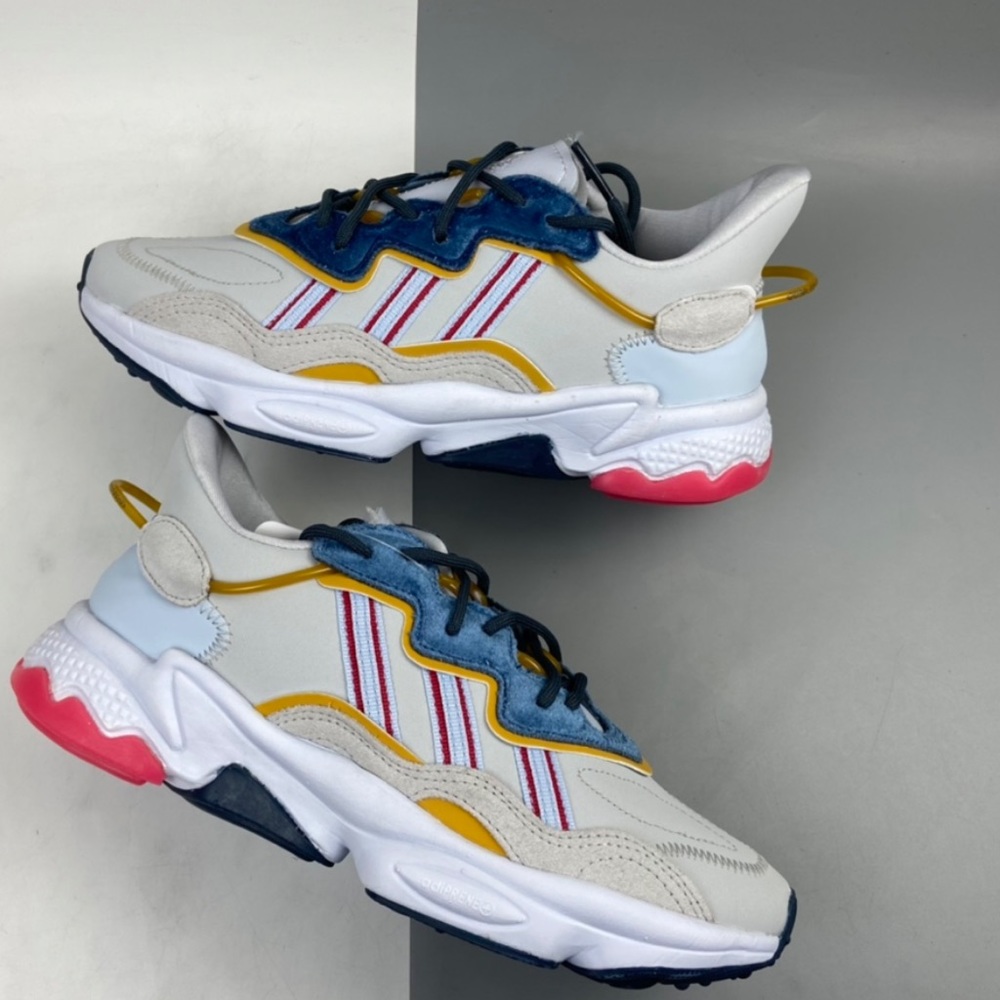 NWT WITHOUT Box = adidas originals Wmns Ozweego 'Aeroblue Power Pink' FZ1964